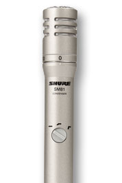 Shure SM81 beautiful on overheads, flutes, stringed instruments